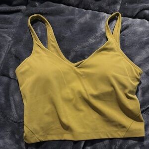 Lululemon Yellow tank